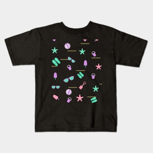 Beach pattern Kids T-Shirt